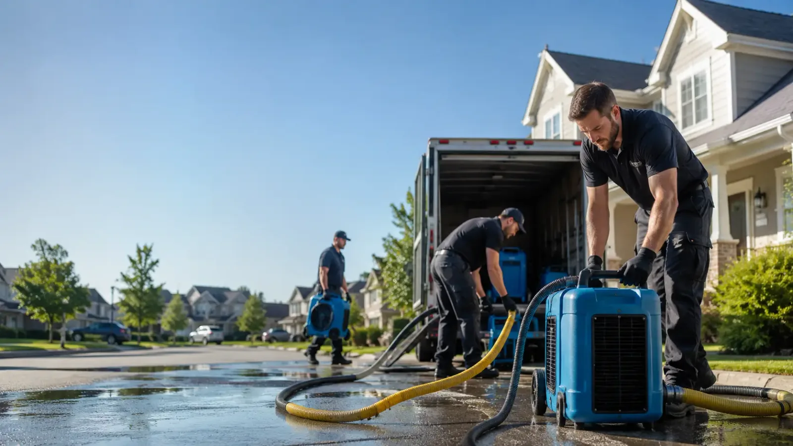 Water Damage Mitigation in New Site, MS
